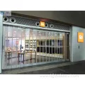 Transparent Crystal Folding Doors